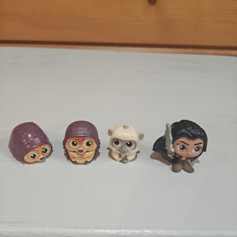 Disney Doorables Series 6 Raya And The Last Dragon Pan Lot of‎ 4
